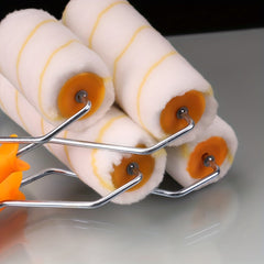 Hot Melt Roller Brush, Latex Paint Roller - 22.86 cm, No Dead Corner