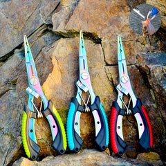 Fishing Pliers & Gripper Stainless Steel Cutters With Sheath