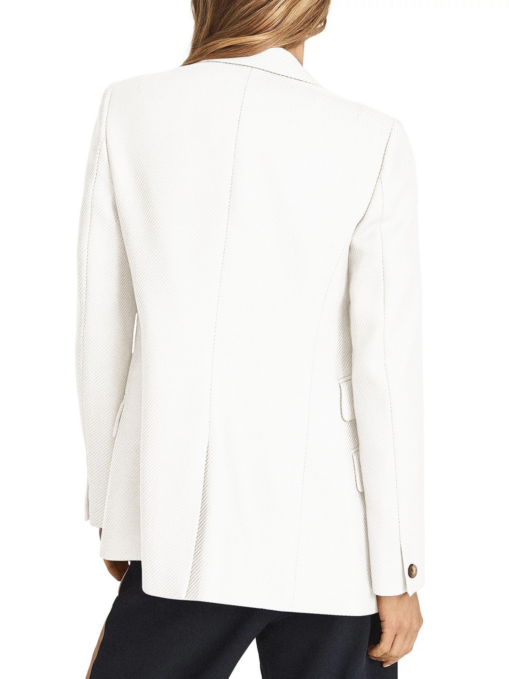 Women's Double Breasted Collared Blazer
