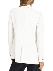 Women's Double Breasted Collared Blazer