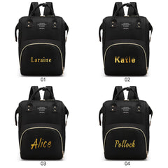 Mommy Backpack Oxford Cloth Diaper Bag Large Capacity Bottle Nursing Pouch