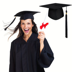 Adjustable Graduation Cap for Parties Doctoral Master Bachelor
