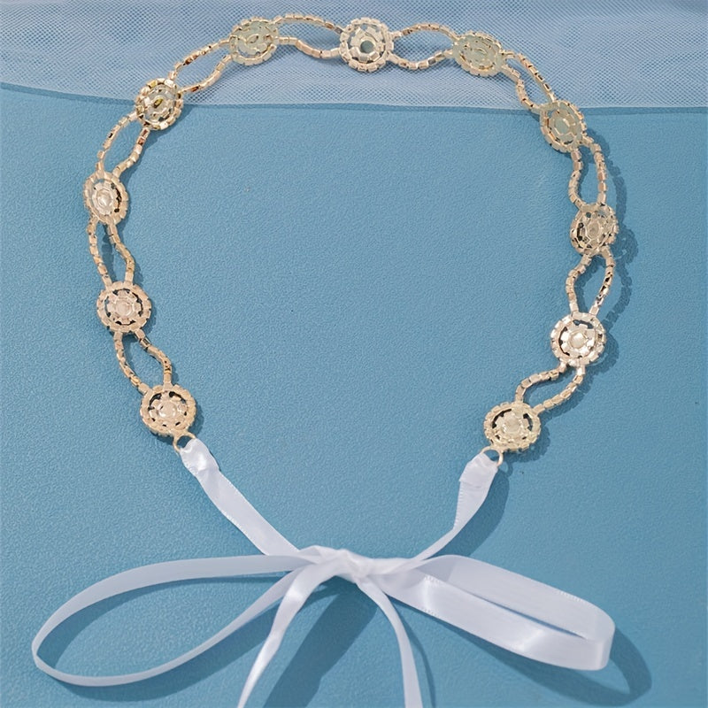 Rhinestone Studded Headband for Girls