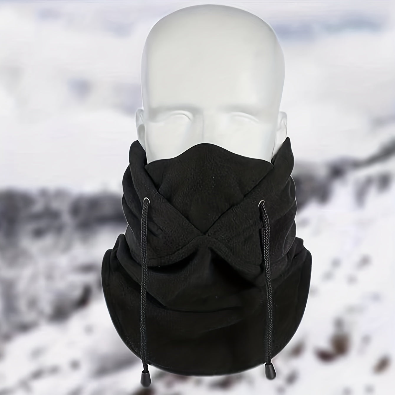 Winter Windproof Thicken Fleece Warm Balaclava For Cycling Hiking Skiing