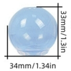 9 Sizes Sphere Silicone Resin Mold DIY Jewelry Soap Decorations