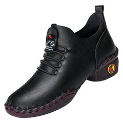 Women's Low Heel Oxfords Lightweight Lace Up Shoes