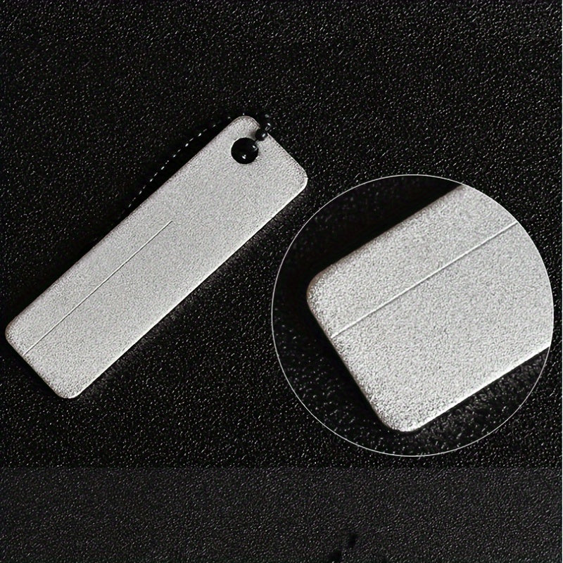 Portable Fishing Hook Sharpener Tool with Keychain