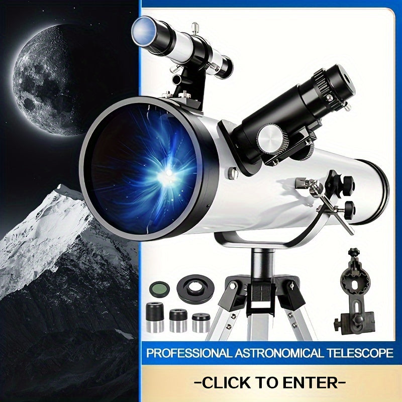HD Astronomical Monocular Telescope for Stargazing