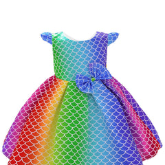Christmas Party Dress Kids Performance Dress