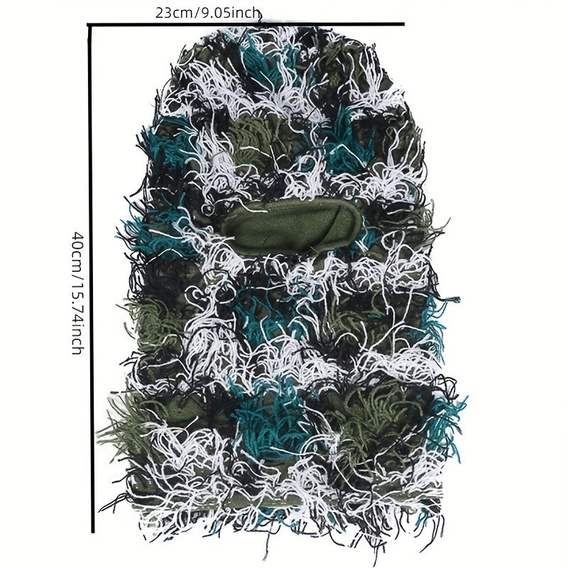 Personalized Camo Woolen Headcover Hat