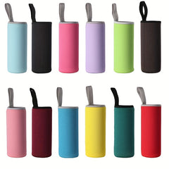 Insulated Glass Water Bottle Cover - Protective Cup Sleeve