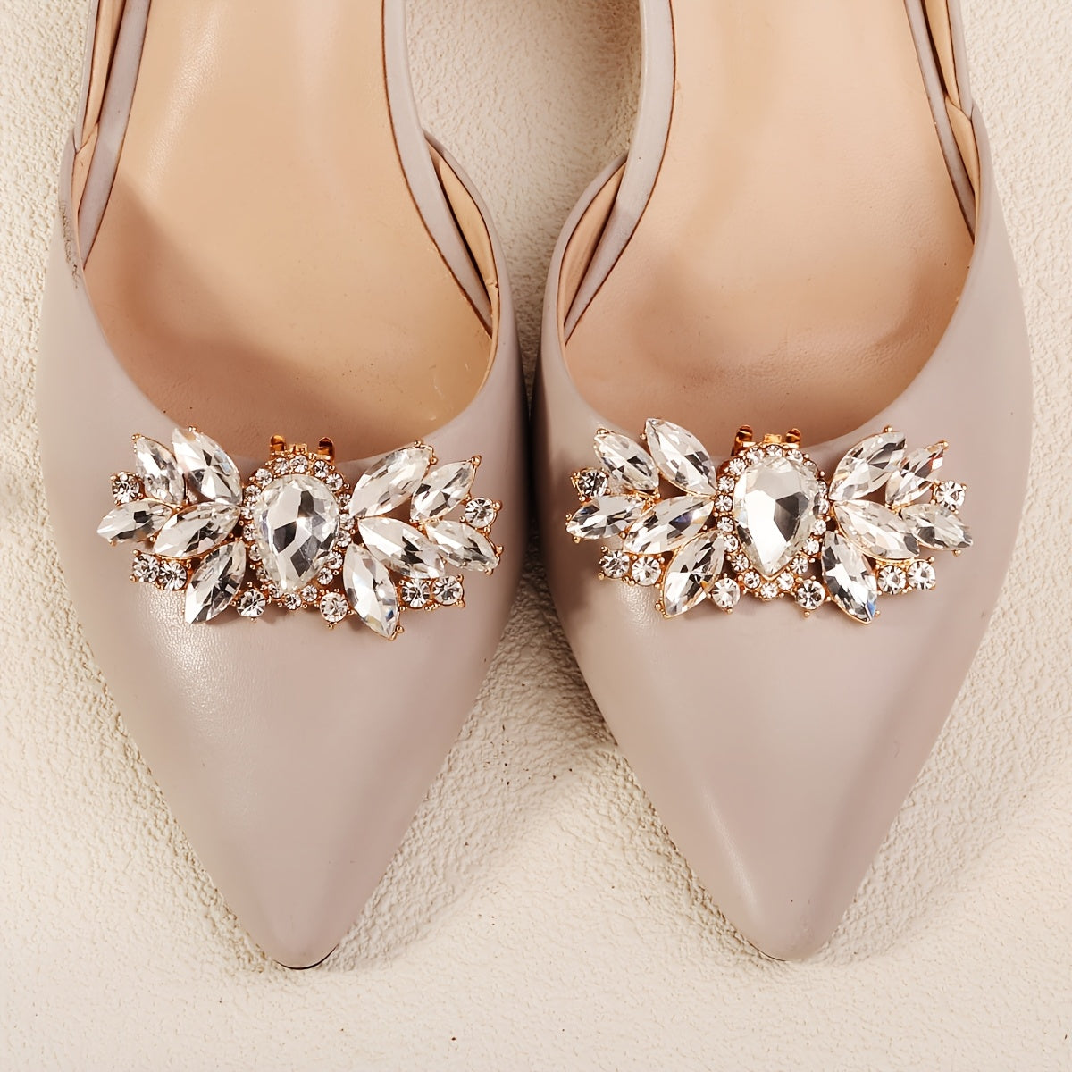 Rhinestone Shoe Clips for Women Bridal Party Accessory