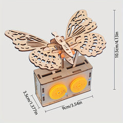 DIY Mechanical Butterfly Kit for Kids Science Experiment