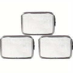 Transparent Cosmetic Bag Waterproof Toiletry Makeup Storage Pouch