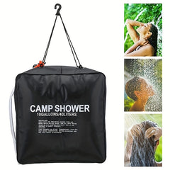 40L Solar Shower Bag for Camping Hiking Travel