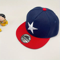 Kids Baseball Cap Star Embroidery Sun Protection Cap