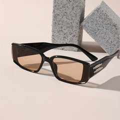 Cat Eye Sunglasses Gradient Lens Square Frame Glasses UV400