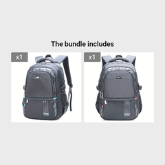 KOXSMAR Casual Large Capacity Backpack Lightweight Student School Bags