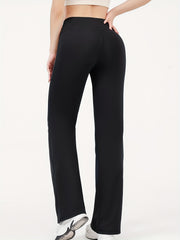 High Waisted Bootcut Leggings With Pockets Flared Yoga Pants