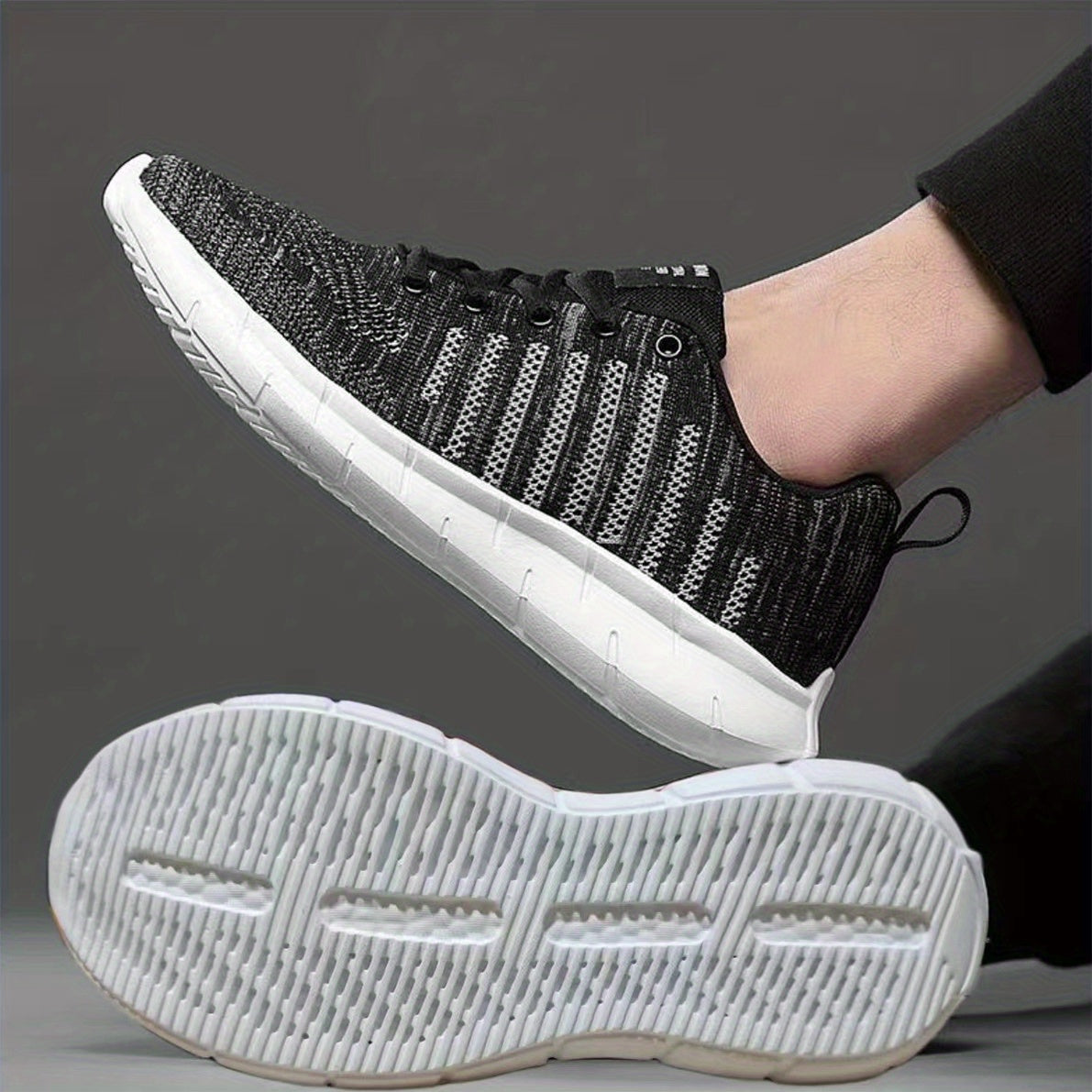 Men's Mesh Walking Running Sports Shoes Breathable Summer Tide Shoes