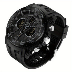 Sanda Men Watch Boys' Watch Big Dial Quartz Watch Waterproof Anti Drop Sports