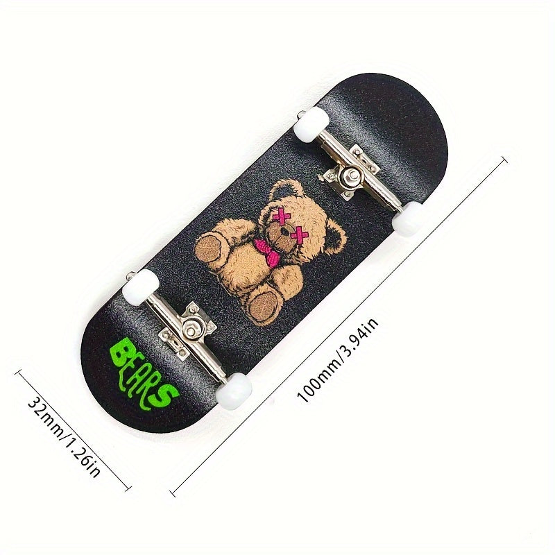 32mm Finger Skateboard Bearing Wheel Maple Fingertip Board