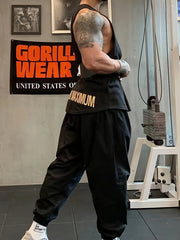 Men's Loose Sweatpants With Pockets Active Comfy Trousers