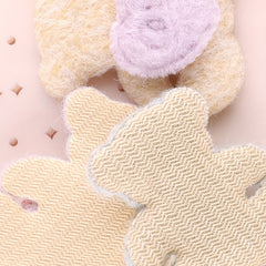 4pcs Plush Love Bear Patches For Girls Clothing DIY