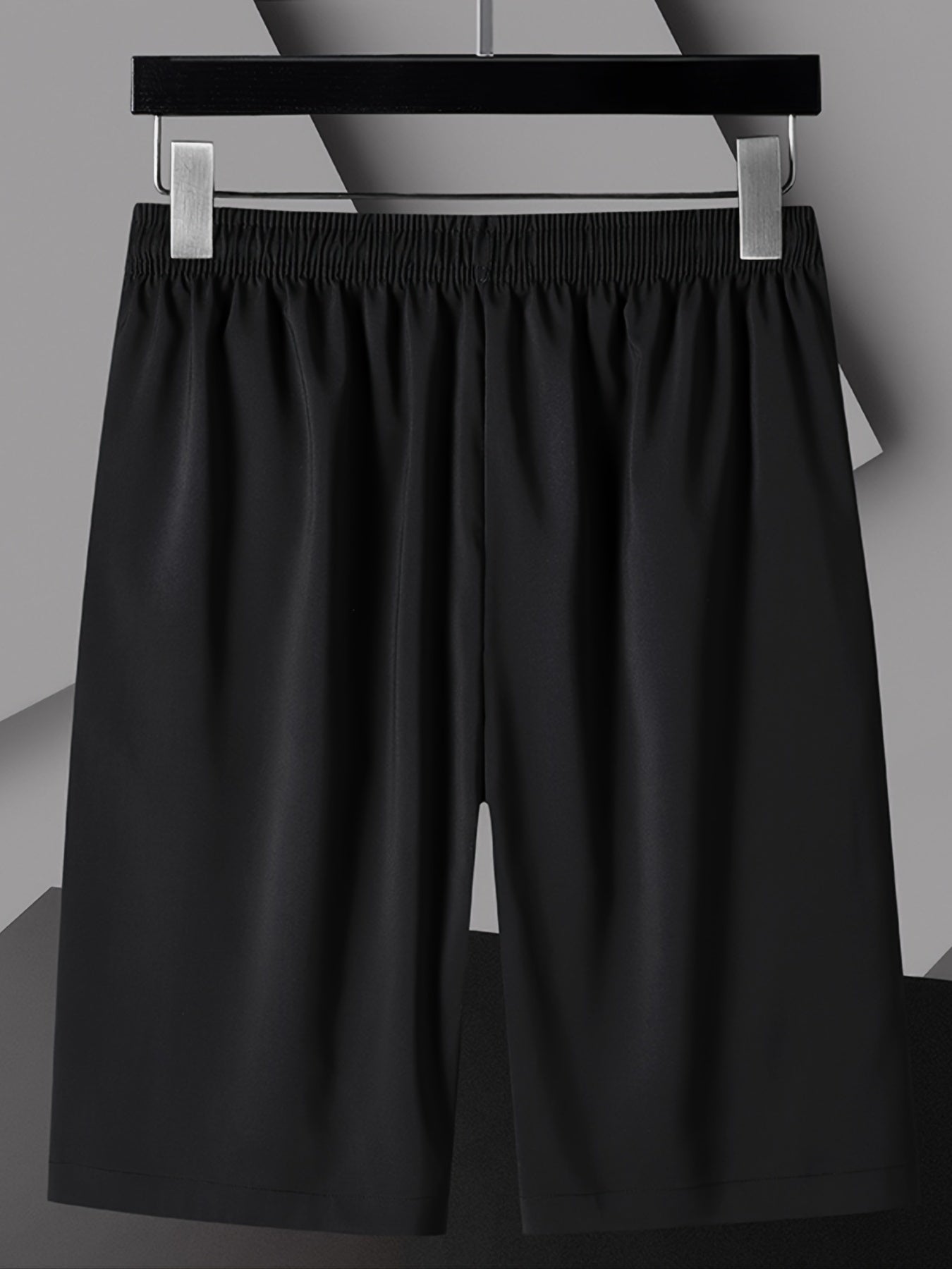 Men's Lightweight Gym Shorts with Zipper Pockets
