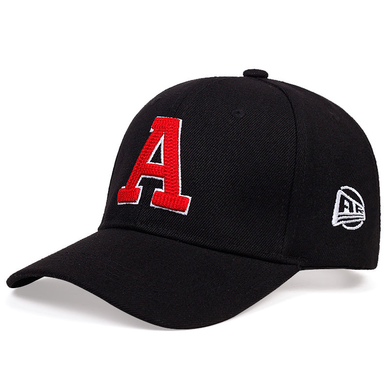 Men's Sports Baseball Cap Letter A