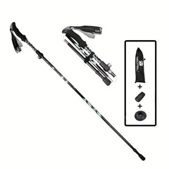Collapsible Trekking Poles Aluminum Hiking Stick for Outdoor Activities