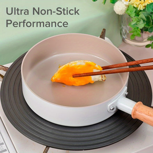 Nonstick Frying Pan 16cm Ceramic Skillet For Gas Stove & Induction Cooker