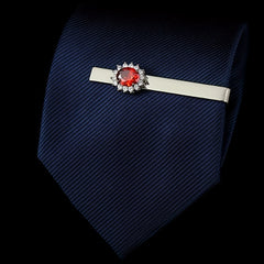 Zircon Tie Clip Business Accessories for Men