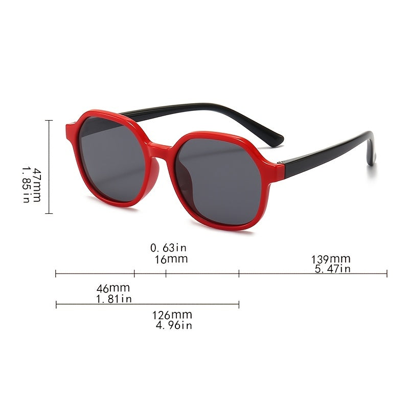 Girls Casual Vintage Sunglasses for Outdoor Eye Protection