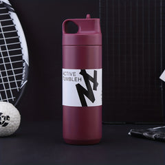 Large Capacity Leakproof Water Bottle with Straw for Outdoor Sports