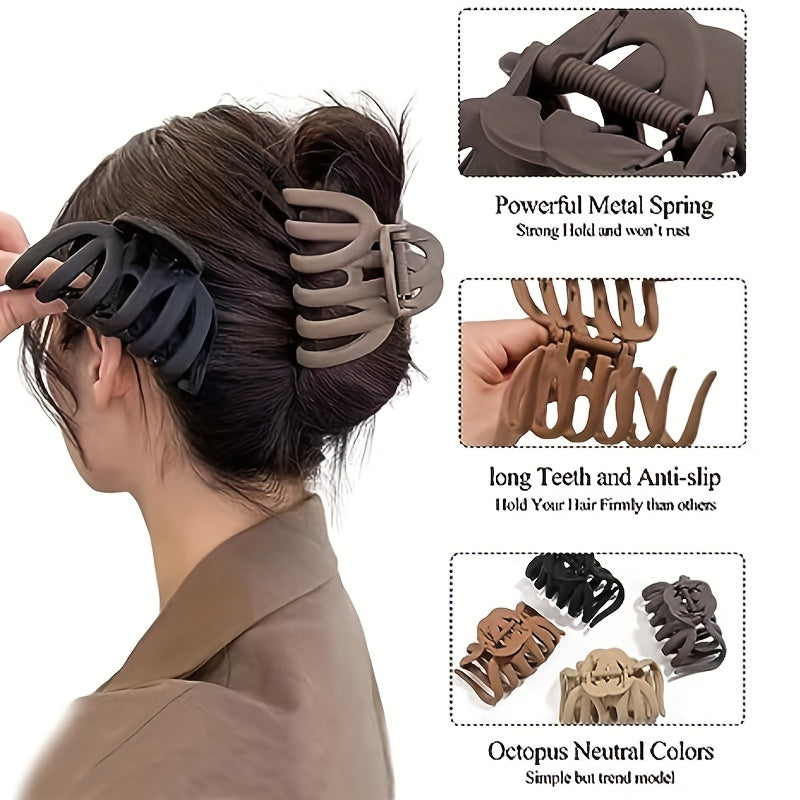 Casual Non slip Hair Clips Claw Clips Hair Accessories For Girls Kids