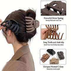 Casual Non slip Hair Clips Claw Clips Hair Accessories For Girls Kids