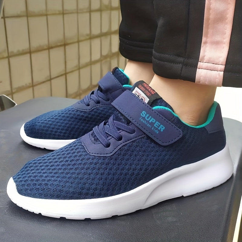 Women's Mesh Sports Shoes Breathable Hook & Loop Sneakers