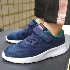 Women's Mesh Sports Shoes Breathable Hook & Loop Sneakers