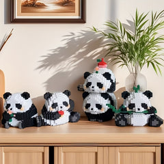 1119pcs Panda Building Block Set DIY Construction Kit