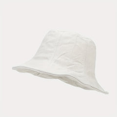Japanese Literary Bucket Hat Foldable Sun Protection Hat