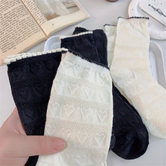 2 Pairs Low Cut Ankle Socks Soft & Lightweight Women's Stockings