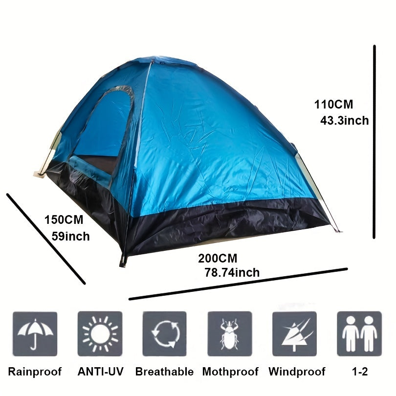 Moistureproof Waterproof Sun Protection Tent for Outdoor Camping