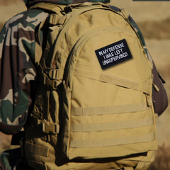 Unsupervised Defense Embroidered Morale Patch for Caps Uniforms Vests