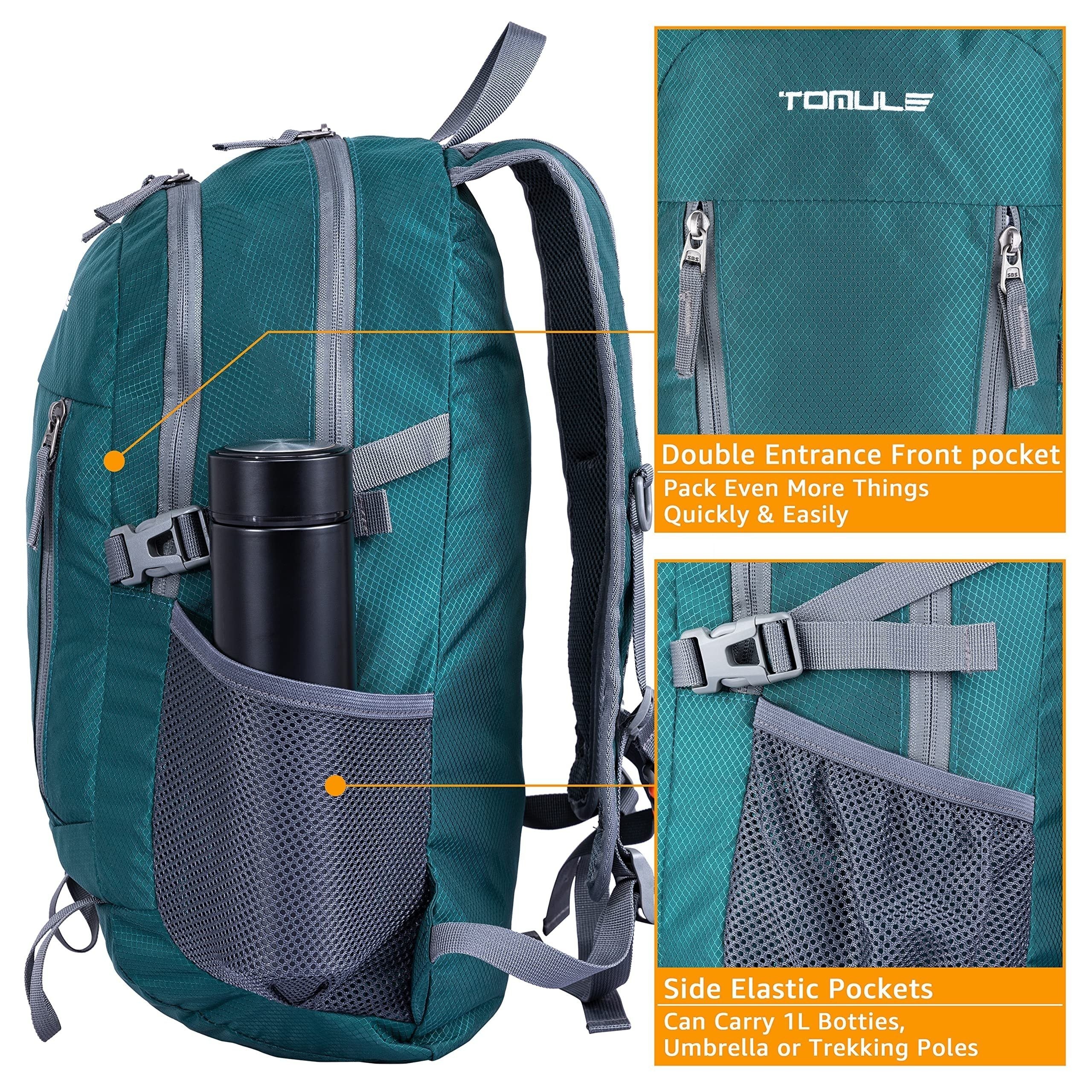 25L Ultralight Backpack for Travel, Hiking, Camping