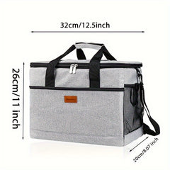 Large Insulated Lunch Box 17L Soft Cooler Bag for Men Women