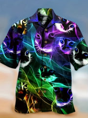 3D Print Men's Revere Collar Shirt