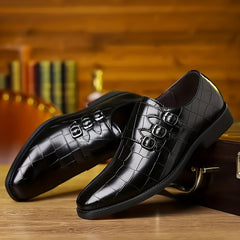 Boys' Soft Bottom Non Slip Dress Shoes