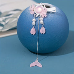 Ancient Style Hairpin Hanfu Girl Heart Pair Clip Fairy Chinese Style