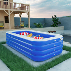 Inflatable Swimming Pool Thickened Baby Folding Bath for Adults